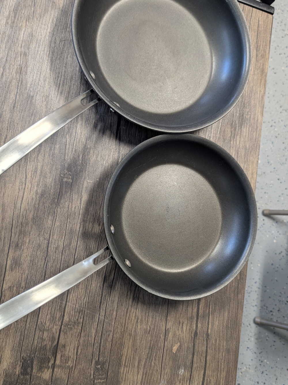 Kirkland Nonstick Frying Pan Set - Black Skillet 12 Inch And 10 Inch